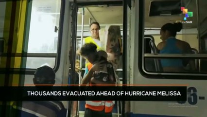 FTS 8:30 28-10: Thousands evacuated ahead of hurricane Melissa