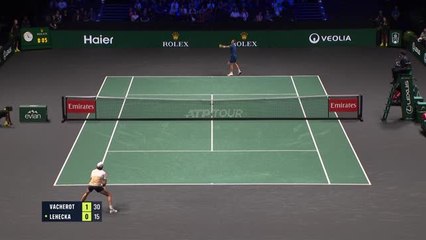 Rolex Paris Masters - Vacherot rejoint Rinderknech