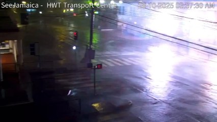 Live camera shakes violently as Category 5 Hurricane Melissa slams Jamaica