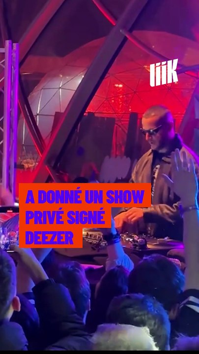 🎶 Hier soir, DJ Snake a donné un concert privé au premier étage de la Tour Eiffel.