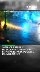 Jamaica espera el huracán Melissa; Cuba se prepara para posibles inundaciones