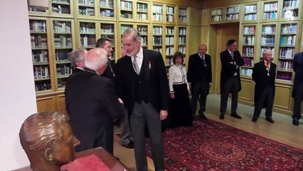 Jaime Alfonsín ingresa en la Real Academia de Ciencias Morales y Políticas.