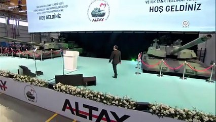 Katar Savunma Bakanı Al Sani, Altay Tankı teslim töreninde konuştu