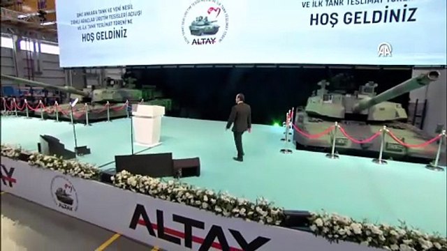 Katar Savunma Bakanı Al Sani, Altay Tankı teslim töreninde konuştu