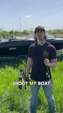 Which Arrow Will Put a Hole in My Boat_ #hunting #gun #outdoors #archery #bowhunting #yeeyee (1)