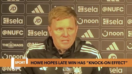 “It has a big knock-on effect!” | Eddie Howe | Newcastle United vs. Tottenham Hotspur