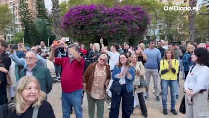 Primeras protestas contra Mazón a las afueras del funeral de Estado por las víctimas de la dana
