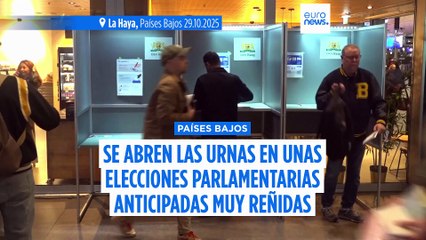 Se abren las urnas en Países Bajos en unas reñidas elecciones parlamentarias