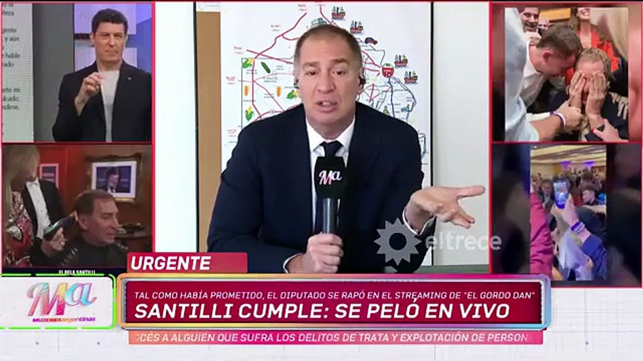 Diego Santilli lloró al hablar de la dura historia de vida de su hijo Nicanor: "Los médicos me decían..."