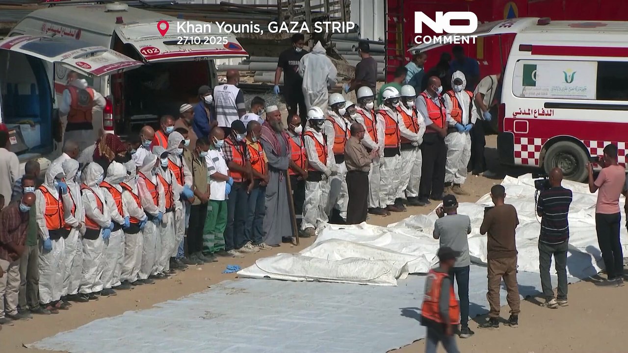 Israel gibt Leichname zurück: Dutzende Palästinenser in Gaza beigesetzt