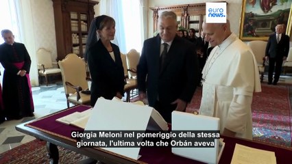 Orbán a Roma: incontro con Papa Leone e Meloni, focus su guerra in Ucraina e agenda europea