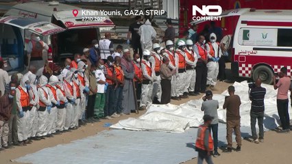 Decine di palestinesi sepolti a Gaza dopo che Israele ha restituito i corpi