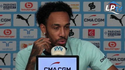 Intégrale de la conférence de presse de Pierre-Emerick Aubameyang et Roberto De Zerbi avant la réception d'Angers