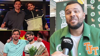 Rolex Paris Masters 2025 - Jo-Wilfried Tsonga : "Arthur Rinderknech & Valentin Vacherot... enfin des histoires humaines"