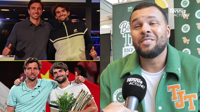 Rolex Paris Masters 2025 - Jo-Wilfried Tsonga : Arthur Rinderknech & Valentin Vacherot... enfin des histoires humaines