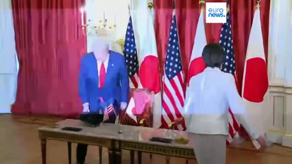 Trump au Japon : vers un "nouvel âge d'or" pour l'alliance entre les deux pays