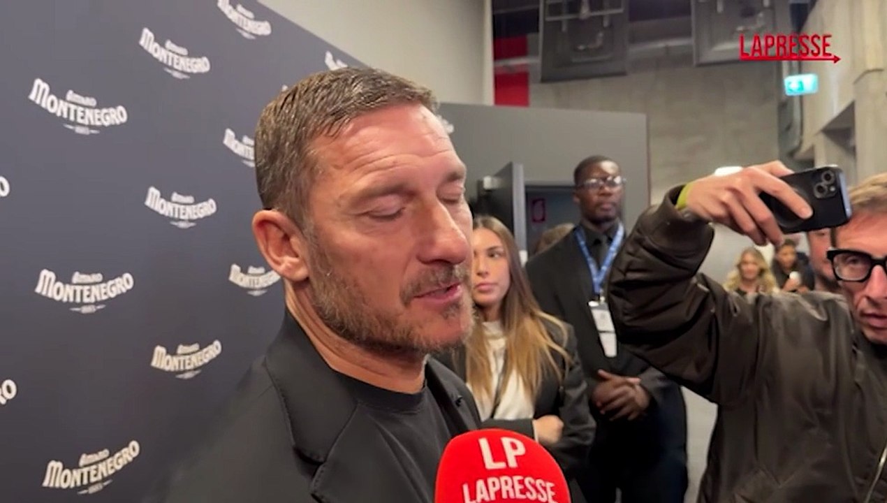 Totti: "Roma da Champions. Milan, Napoli e Inter per lo Scudetto"