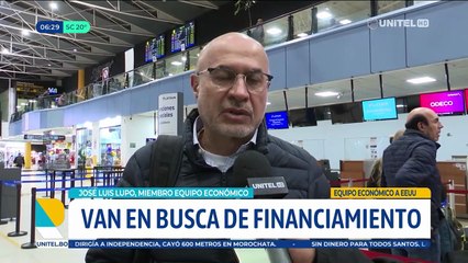 Equipo económico del presidente electo partió a EEUU, se prevé que Paz viaje el miércoles para el encuentro con autoridades