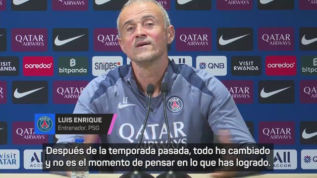 Luis Enrique no afloja: Es el momento de ser muy ambiciosos