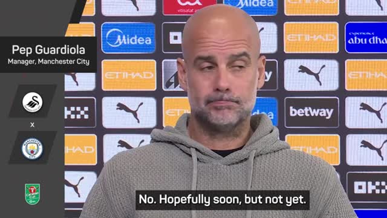 Carabao Cup 'the perfect time' to rest Haaland - Guardiola