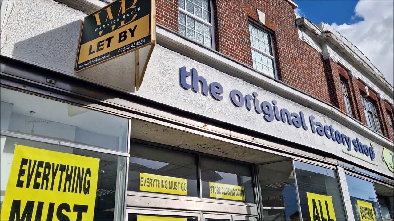 The Original Factory Shop in Shoreham is closing down and all stock is reduced