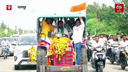 शेतकऱ्यांच्या 'या' मागणीसाठी बच्चू कडू शेकडो ट्रॅक्टर घेऊन नागपुरात दाखल