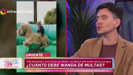 Wanda Nara fue multada por el cumpleaños de su hija Isabella: cuál es la exorbitante suma total que adeuda