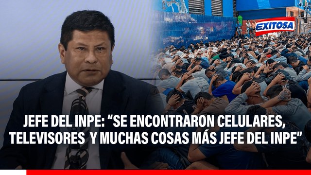 Requisa en penal de Lurigancho: Se encontraron celulares, tomacorrientes y televisores de uso personal, revela jefe del INPE