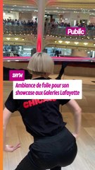 Ambiance de folie pour le showcase de Shy'm aux Galeries Lafayette