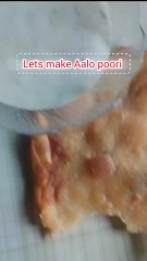 Aalo poori recipe soft and crunchy Aalo poori