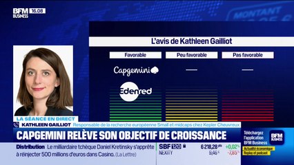 Capgemini plus forte hausse, ses prévisions surprennent le marché - 28/10