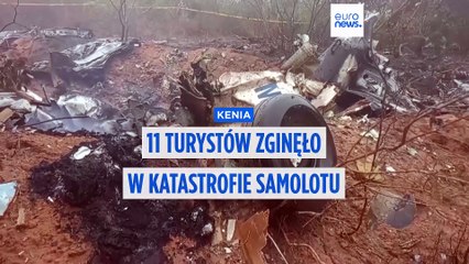 Samolot rozbija się w Kenii - jedenastu zabitych, w tym dwóch Niemców