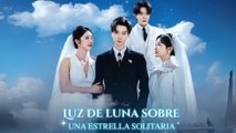 Luz de luna sobre una estrella solitaria (Doblado) en Español