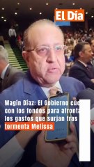 Magín Díaz: El Gobierno cuenta con los fondos para afrontar los gastos que surjan tras la tormenta Melissa