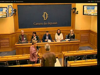 Roma - ​​​Petizione per lo stop alla disinformazione climatica - Conferenza stampa di Ilaria Fontana 28.10.25)