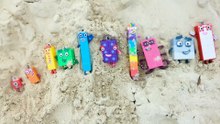 Can You Find the Hidden Numberblocks in the Sand?