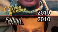 Outer Worlds (2019) VS Fallout： New Vegas (2010)