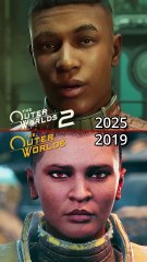 Comparing Outer worlds 2 VS Outer Worlds 1 - Facial Animation