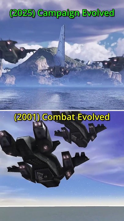 Halo Campaign Evolved (2025) VS Combat Evolved (2001)