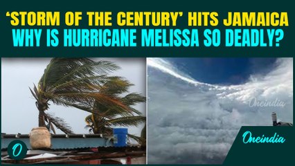 ‘MONSTER’ Hurricane Melissa SLAMS Jamaica; What Makes Melissa The Strongest Storm Of The Year?