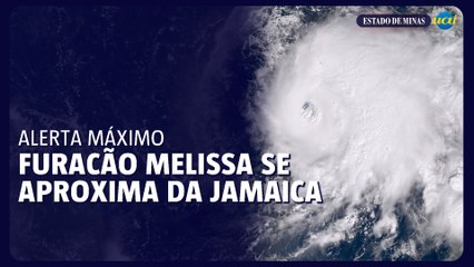 Poderoso furacão Melissa se aproxima da Jamaica