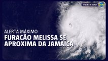 Poderoso furacão Melissa se aproxima da Jamaica