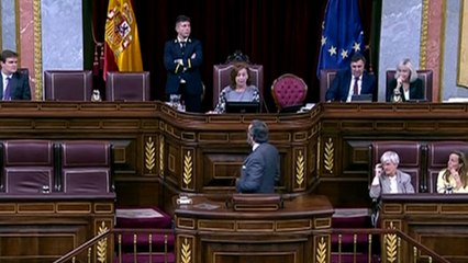 La presidenta del Congreso de los Diputados para una intervención por "indecorosa"