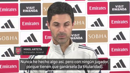 Arteta se deshace en elogios a Kepa por su comportamiento: "es el número 1"