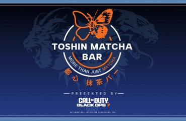 COD: Activision celebrates Black Ops 7's launch with a Toshin Matcha Bar pop-up in London