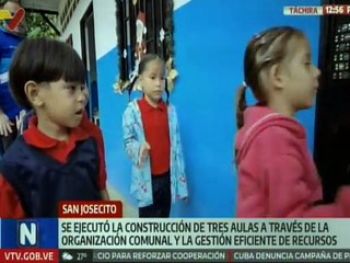 Táchira | Poder popular construye 3 aulas de educación inicial gracias a la gestión eficiente de recursos