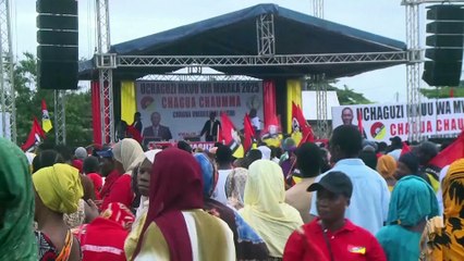 Opposition candidate Salum Mwalimu concludes rally in Dar es Salaam