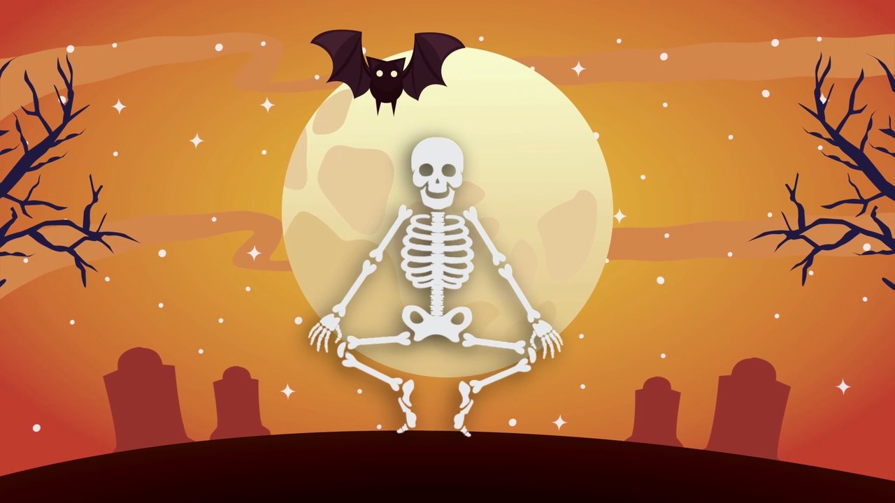 Halloween 2025 Scary Dance | Haunted Halloween Skeleton Dance | Eerie Vibes | Horror Animation