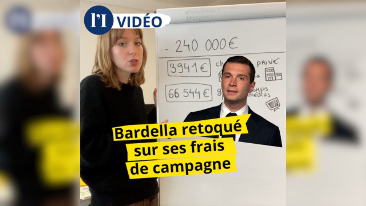 Champagne, chauffeur privé... Jordan Bardella retoqué sur ses frais de campagne