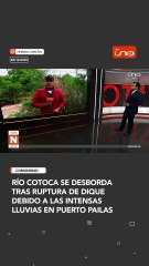 Río Cotoca se desborda tras ruptura de dique debido a las intensas lluvias en Puerto Pailas